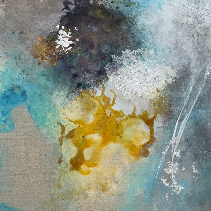 non representational artist, abstract artist, black female artist, home decor, mixed media, acrylic paint