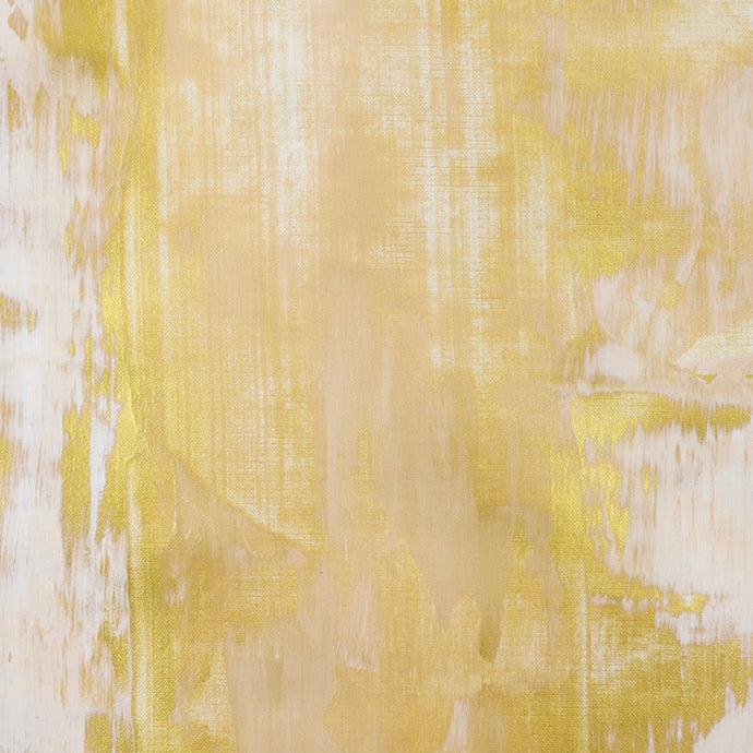 non representational artist, abstract artist, black female artist, home decor, mixed media, gold and white acrylic paint